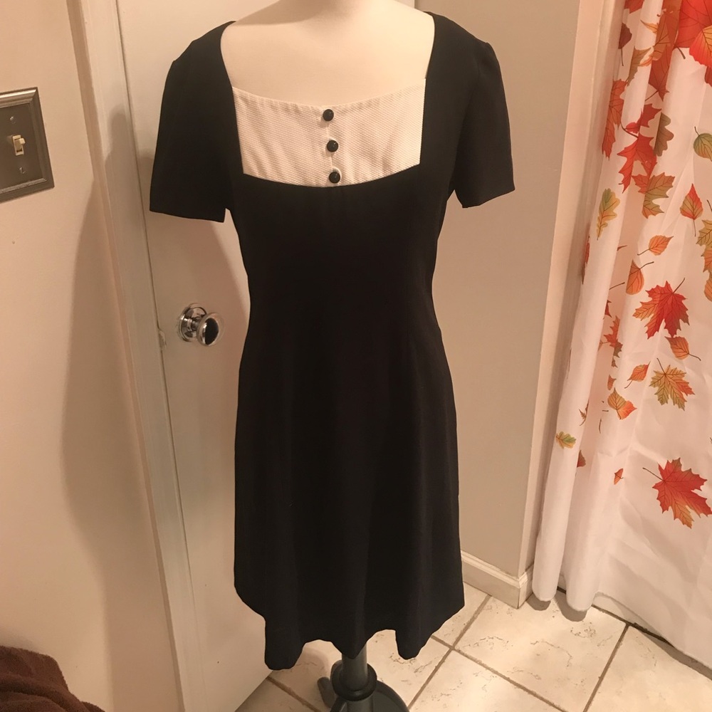 Black and White Liz Claiborne Dress Size 4